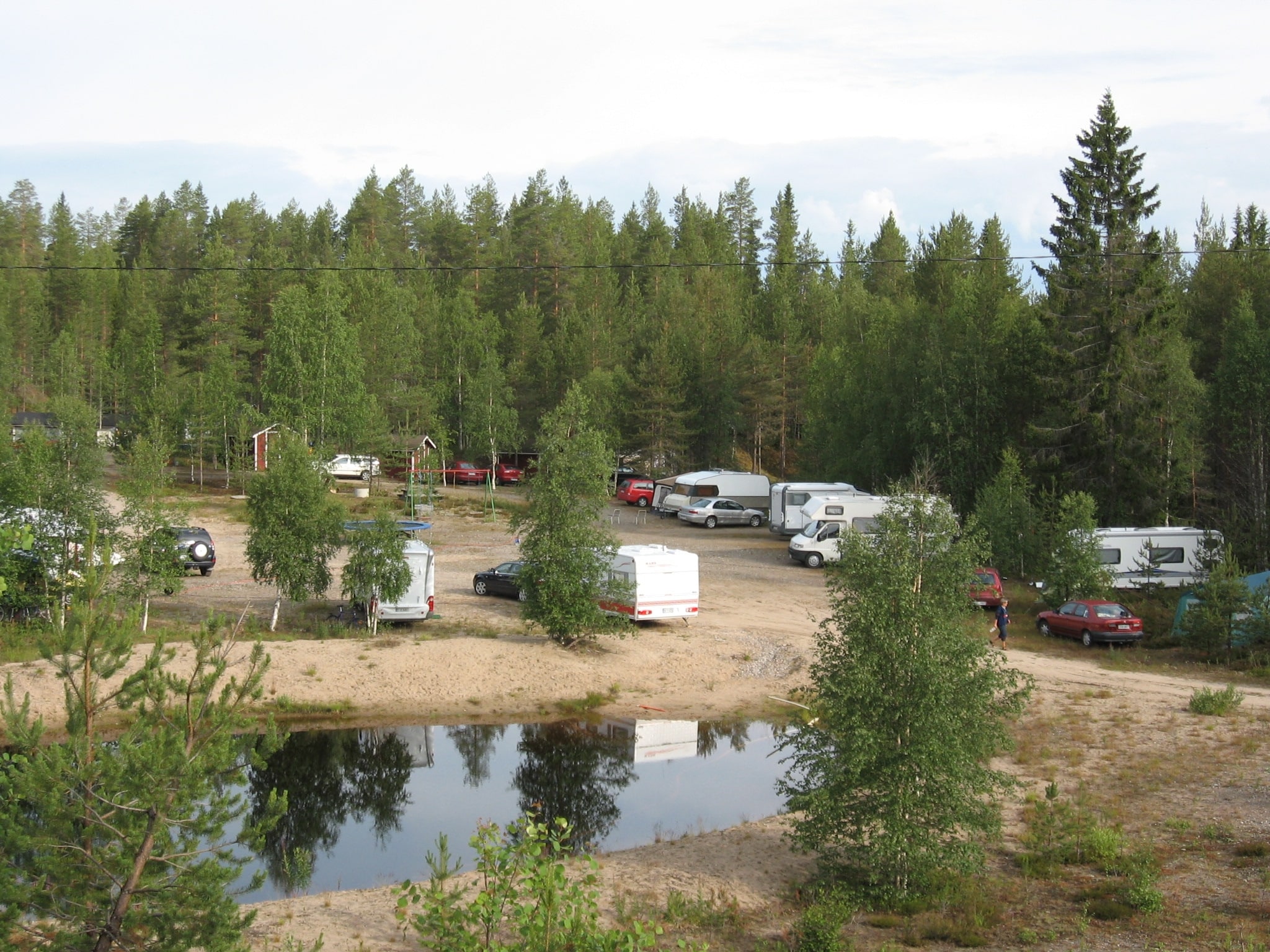 Finn Camping Kangasjoki leirintäalue