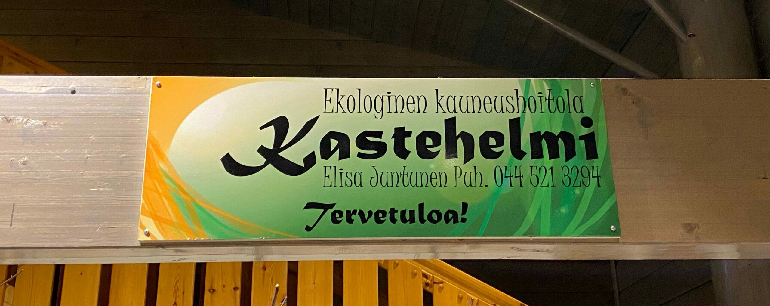 Ekologisen kauneushoitola Kastehelmen logo.