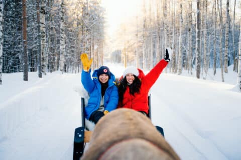 Reindeer Farm Visit with Sleigh Ride