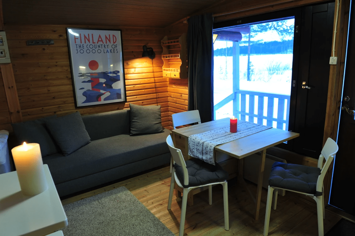 The cottage from inside