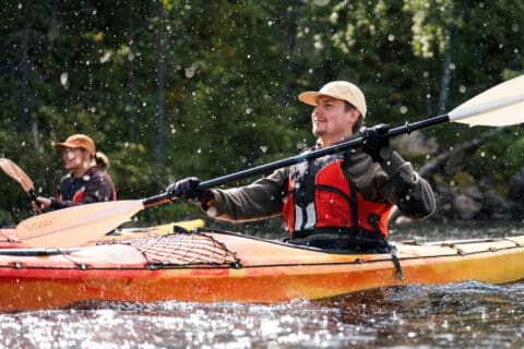 Aventures en canoë à Hossa-Suomussalmi